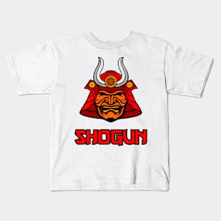 Shogun Warrior Mask Kids T-Shirt